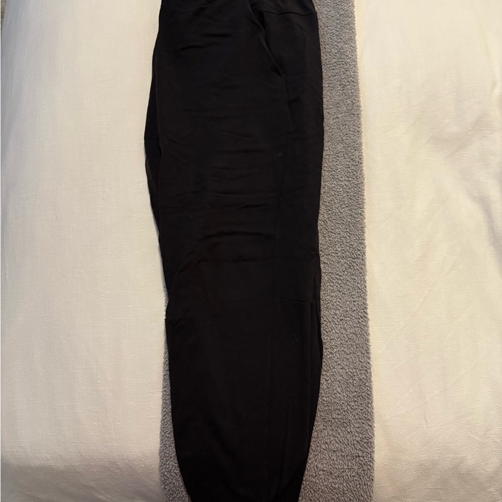 Lululemon Fleece Black Jogger Pants
